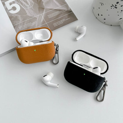 For AirPods 3 Suede Earphone Protective Case(White) - For AirPods 3 by buy2fix | Online Shopping UK | buy2fix