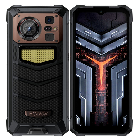 [HK Warehouse] HOTWAV W11 Rugged Phone, 6GB+256GB, Night Vision, 20800mAh, 6.6 inch Android 13 MT8788 Octa Core, Network: 4G, OTG(Bronzed Gold) - Other by HOTWAV | Online Shopping UK | buy2fix