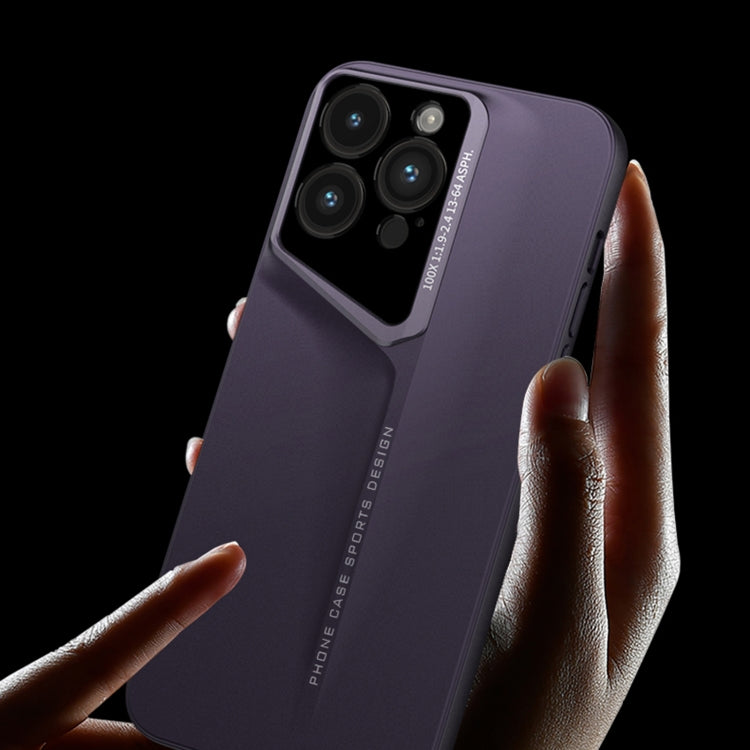 For iPhone 16 Plus GKK Blade Ultra-thin Full Coverage Phone Case(Purple) - iPhone 16 Plus Cases by GKK | Online Shopping UK | buy2fix