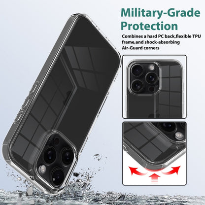 For iPhone 16 Pro Max Scratchproof Acrylic TPU Phone Case(Transparent) - iPhone 16 Pro Max Cases by buy2fix | Online Shopping UK | buy2fix