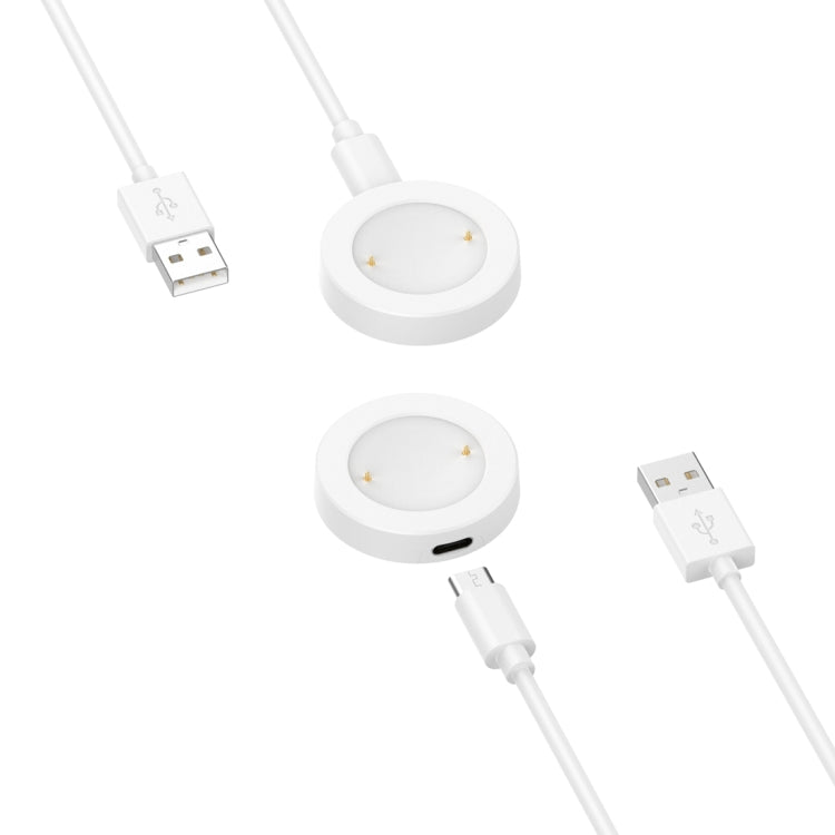 For Honor Watch GS 4 Smart Watch Magnetic Charging Cable, Style:Split(White) - Charger by buy2fix | Online Shopping UK | buy2fix