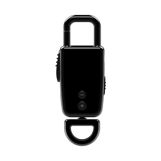 JNN S20 Zinc Alloy Keychain Voice Recorder, Memory:4GB(Black) - Other Style by JNN | Online Shopping UK | buy2fix