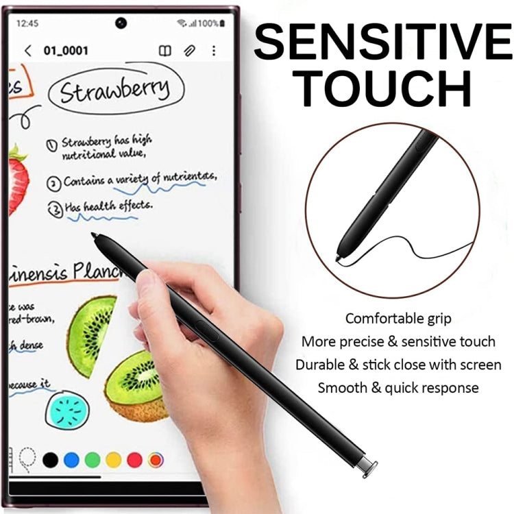 For Samsung Galaxy S22 Ultra 5G/S23 Ultra 5G High Sensitivity Stylus Pen(Black) - Stylus Pen by buy2fix | Online Shopping UK | buy2fix