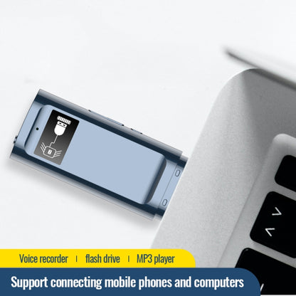 JNN X29 Multi-function USB Flash Drive Voice Recorder, Memory:8GB(Blue) - U-Disk Recorder by JNN | Online Shopping UK | buy2fix