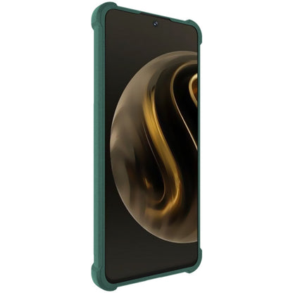For Huawei nova 12i / Enjoy 70 Pro imak Shockproof Airbag TPU Phone Case(Matte Green) - Huawei Cases by imak | Online Shopping UK | buy2fix
