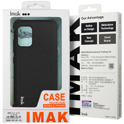 For Motorola Edge 50 Ultra 5G imak Shockproof Airbag TPU Phone Case(Matte Green) - Motorola Cases by imak | Online Shopping UK | buy2fix