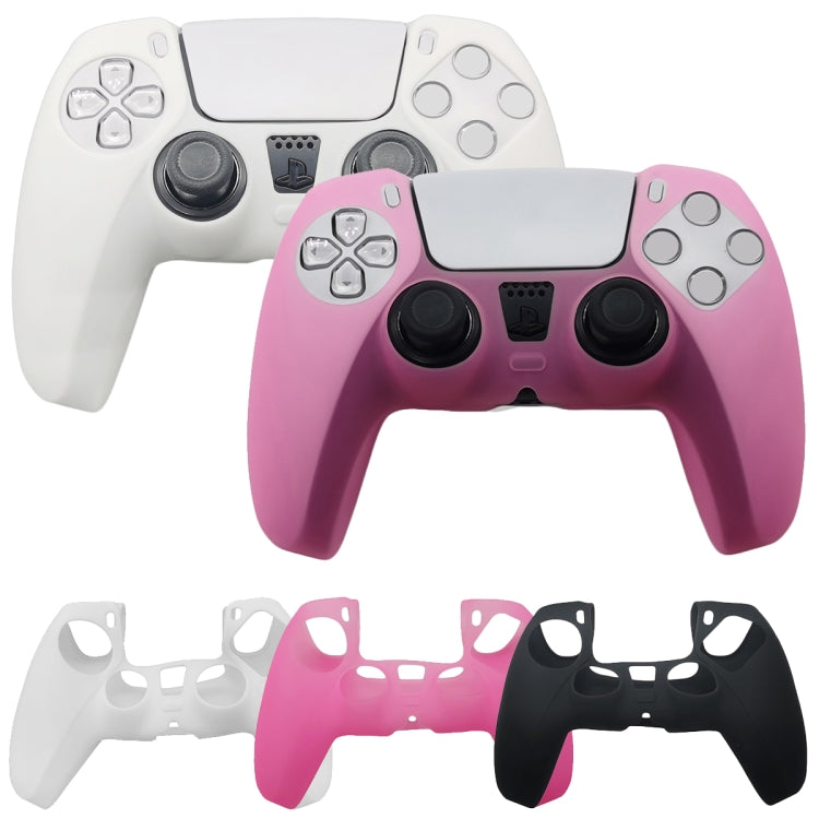 For Sony PS5 Silicone Gamepad Protective Case(Transparent) - Cases by buy2fix | Online Shopping UK | buy2fix