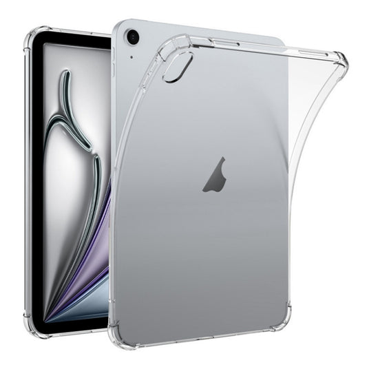 For iPad Air 13 2024 Highly Transparent TPU Full Thicken Corners Shockproof Protective Case(Transparent) - iPad Air 13 2024 Cases by buy2fix | Online Shopping UK | buy2fix