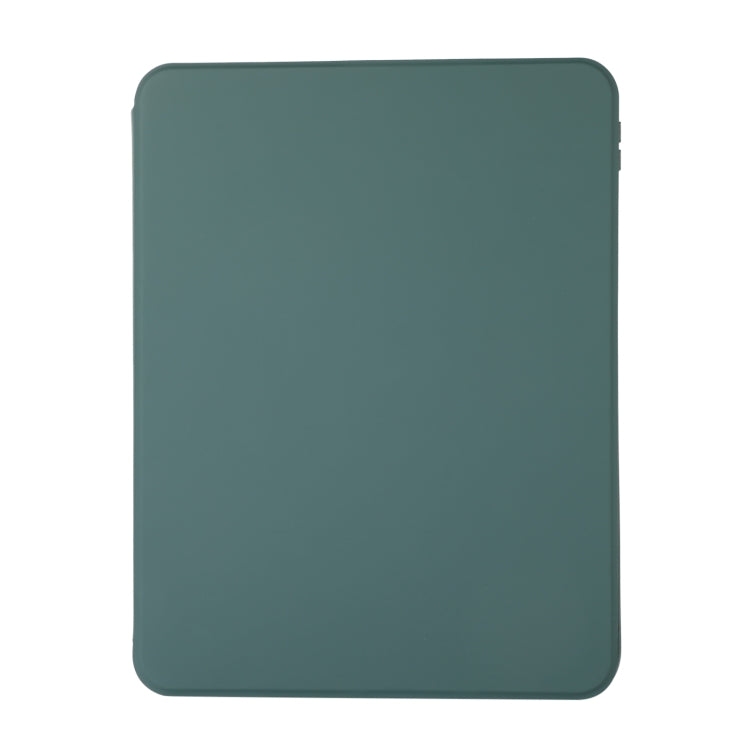 For iPad Pro 13 2024 2 in 1 Acrylic Split Rotating Leather Tablet Case(Pine Needle Green) - iPad Pro 13 2024 Cases by buy2fix | Online Shopping UK | buy2fix