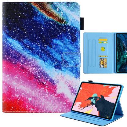 For iPad Pro 11 2024 Colored Drawing Leather Smart Tablet Case(Colorful Stone) - iPad Pro 11 2024 Cases by buy2fix | Online Shopping UK | buy2fix