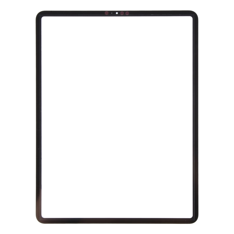 For iPad Pro 12.9 2018 2020 Front Screen Outer Glass Lens with OCA Optically Clear Adhesive(Black) - 12.9 inch by buy2fix | Online Shopping UK | buy2fix