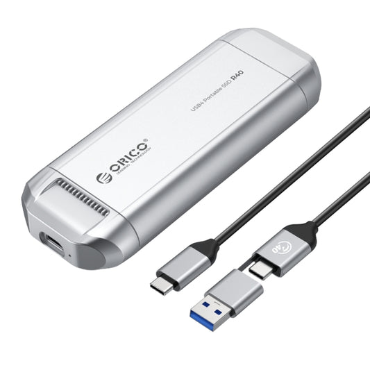 ORICO R40-2T 2TB 40Gbps Racing Car-Inspired Portable SSD Enclosure(Silver) - HDD Enclosure by ORICO | Online Shopping UK | buy2fix