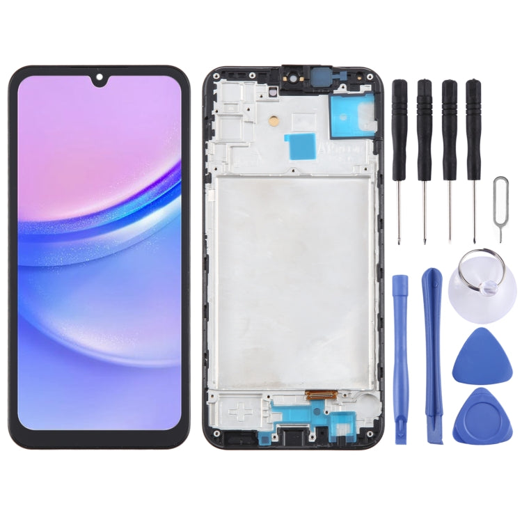 For Samsung Galaxy A15 5G SM-A156B 6.36inch OLED LCD Screen for Digitizer Full Assembly with Frame - LCD Screen by buy2fix | Online Shopping UK | buy2fix