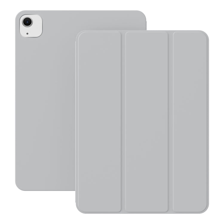 For iPad Air 13 2024 Ultra-thin Double-sided Clip Magnetic Smart Tablet Case(Grey) - iPad Air 13 2024 Cases by buy2fix | Online Shopping UK | buy2fix