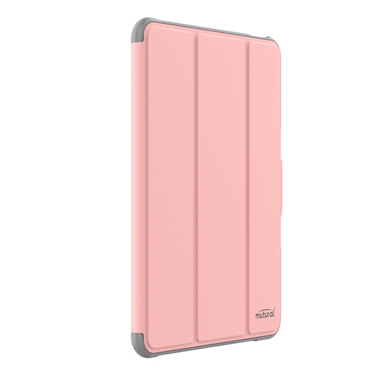 For iPad Air 13 2024 Mutural PC Hybrid TPU Leather Smart Tablet Case(Pink) - iPad Air 13 2024 Cases by Mutural | Online Shopping UK | buy2fix