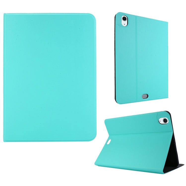 For iPad Air 13 2024 Stretch Voltage Plain Leather Smart Tablet Case(Green) - iPad Air 13 2024 Cases by buy2fix | Online Shopping UK | buy2fix