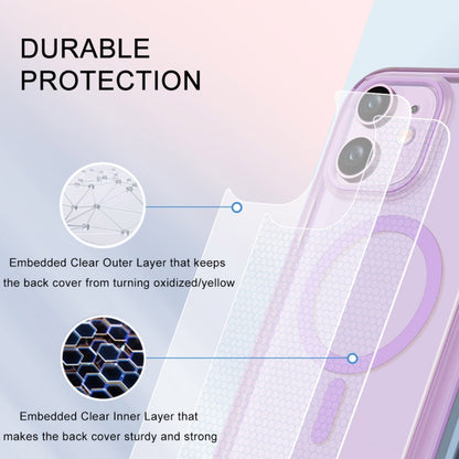 For iPhone 11 Colorful MagSafe Magnetic PC + TPU Phone Case(Light Purple) - iPhone 11 Cases by buy2fix | Online Shopping UK | buy2fix