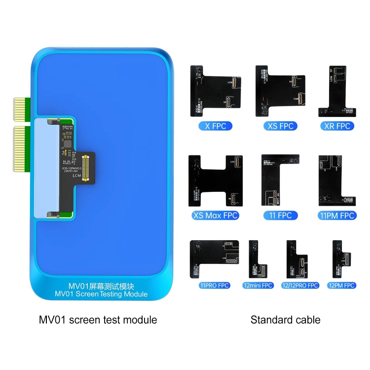 JCID MV01 Screen Testing Module for iPhone X-12 - Test Tools by JC | Online Shopping UK | buy2fix