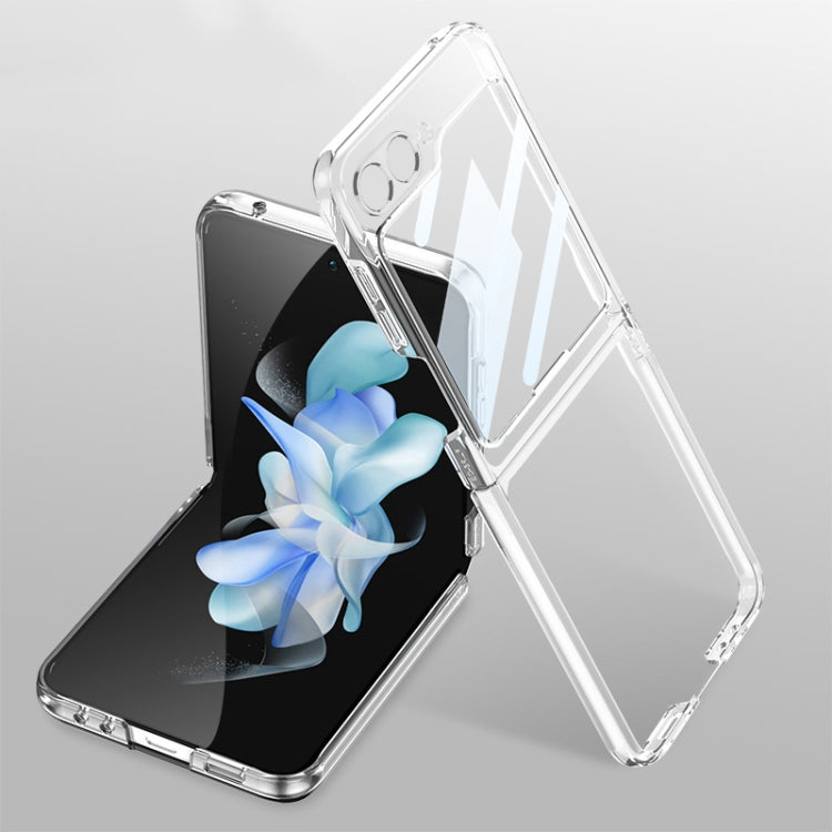 For Samsung Galaxy Z Flip6 GKK Integrated Electroplating Full Coverage Phone Case(Transparent) - Galaxy Z Flip6 5G Cases by GKK | Online Shopping UK | buy2fix