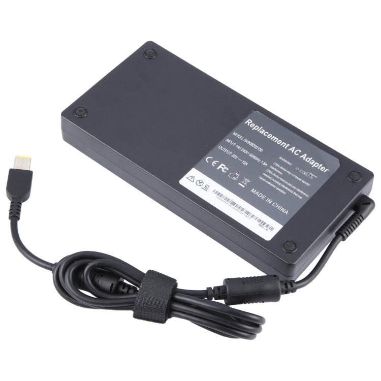 300W 20V 15A Laptop Notebook Power Adapter For Lenovo Big Square USB, Plug:UK Plug - For Lenovo by buy2fix | Online Shopping UK | buy2fix
