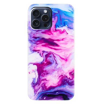 For iPhone 16 Pro IMD Marble TPU Phone Case(Red) - iPhone 16 Pro Cases by buy2fix | Online Shopping UK | buy2fix