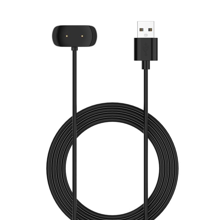 For Amazfit Bip 5 Unity A2324 Smart Watch Magnetic Charging Cable, Length: 1m(Black) - Charger by buy2fix | Online Shopping UK | buy2fix