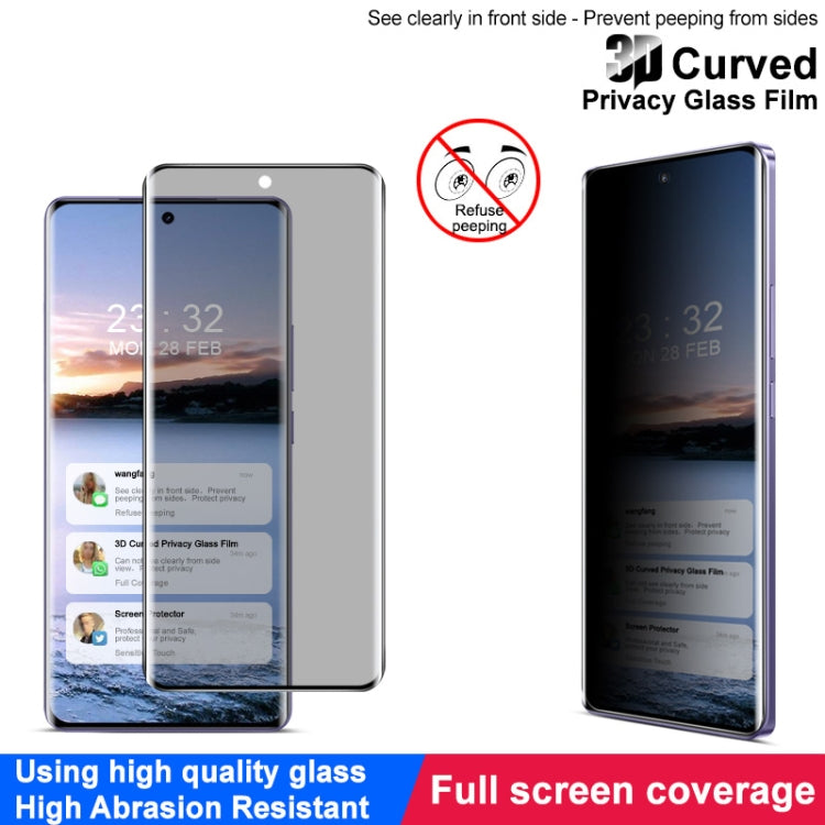 For Realme GT Neo6 SE 5G imak 3D Curved HD Full Screen Anti-spy Tempered Glass Protective Film - Realme Tempered Glass by imak | Online Shopping UK | buy2fix