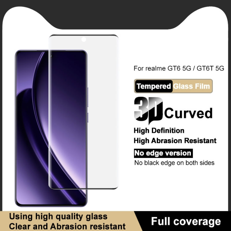 For Realme GT Neo6 SE 5G imak 3D Curved Full Screen Tempered Glass Film - Realme Tempered Glass by imak | Online Shopping UK | buy2fix