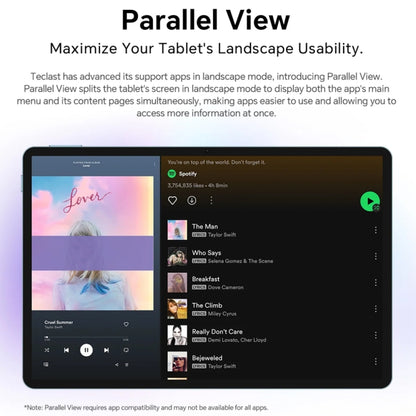 Teclast P50 Tablet PC 11 inch, 6GB+128GB,  Android 14 Unisoc T606 Octa Core, 4G LTE Dual SIM(Ice Blue) - TECLAST by TECLAST | Online Shopping UK | buy2fix