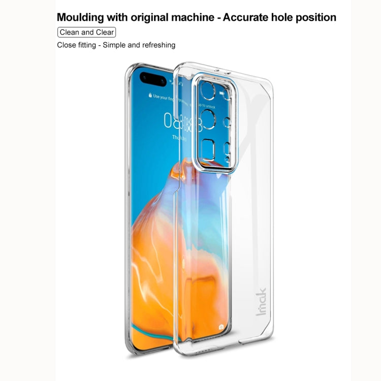 For Huawei P40 Pro 5G IMAK Wing II Wear-resisting Crystal Protective Case - Huawei Cases by imak | Online Shopping UK | buy2fix
