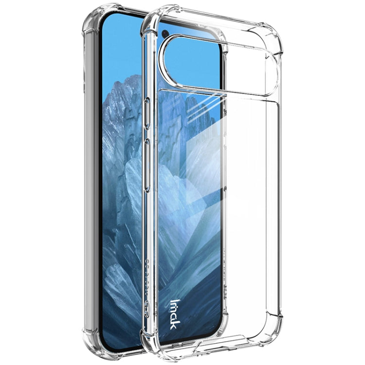 For Google Pixel 9 / Pixel 9 Pro IMAK Space Shield PC + TPU Airbag Shockproof Phone Case(Transparent) - Google Cases by imak | Online Shopping UK | buy2fix