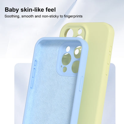 For iPhone 16 Pro Precise Hole Liquid Silicone Jelly Color Full Coverage Phone Case(Sunflower Color) - iPhone 16 Pro Cases by buy2fix | Online Shopping UK | buy2fix