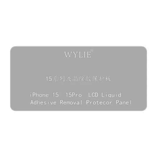 WYLIE LCD Display Screen Glue Removal Protection Board For iPhone 15 / 15 Pro - Working Mat by buy2fix | Online Shopping UK | buy2fix