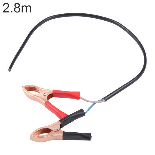 Car Crocodile Clip Charging Connection Cable, Cable Length:2.8m - Booster Cable & Clip by buy2fix | Online Shopping UK | buy2fix