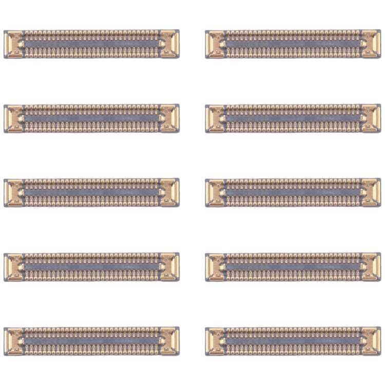 For Samsung Galaxy S23 Ultra SM-S918B 10pcs Motherboard LCD Display FPC Connector - Galaxy S Series Parts by buy2fix | Online Shopping UK | buy2fix