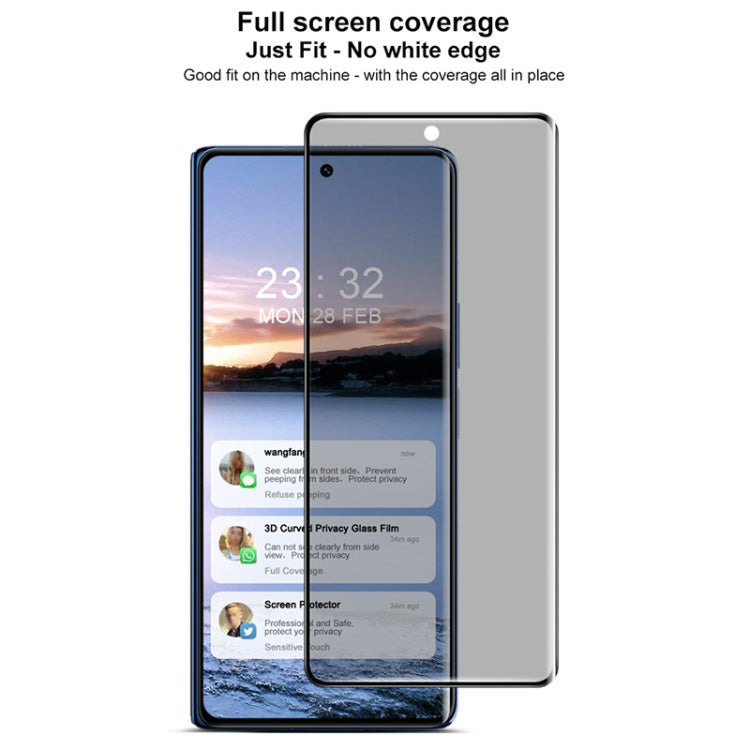 For Xiaomi Mix Fold 4 imak 3D Curved HD Full Screen Anti-spy Tempered Glass Protective Film - Mix Fold 4 Tempered Glass by imak | Online Shopping UK | buy2fix