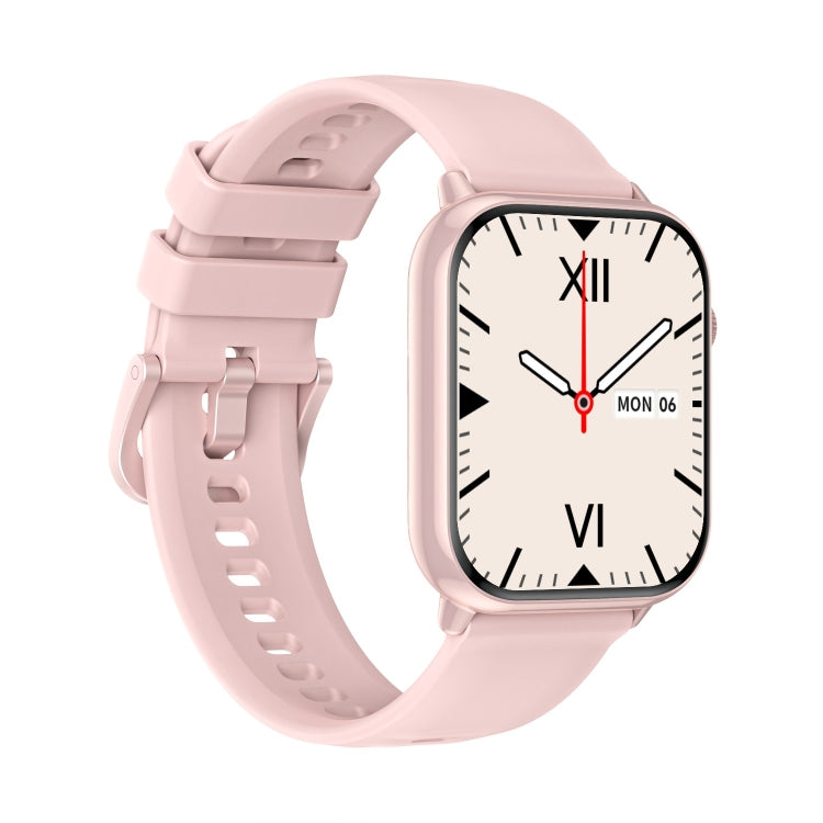 HD15 1.75 inch Silicone Strap IP68 Waterproof Smart Watch, Support Sedentary Reminder / Sleep Monitoring(Pink) - Smart Watches by buy2fix | Online Shopping UK | buy2fix