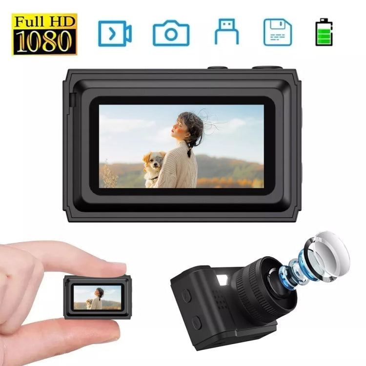 S5 0.96 inch HD Screen Mini Portable Camera(Black) - Video Cameras by buy2fix | Online Shopping UK | buy2fix