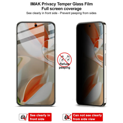 For Google Pixel 9 Pro XL imak HD Full Screen Anti-spy Tempered Glass Protective Film - Google Tempered Glass by imak | Online Shopping UK | buy2fix