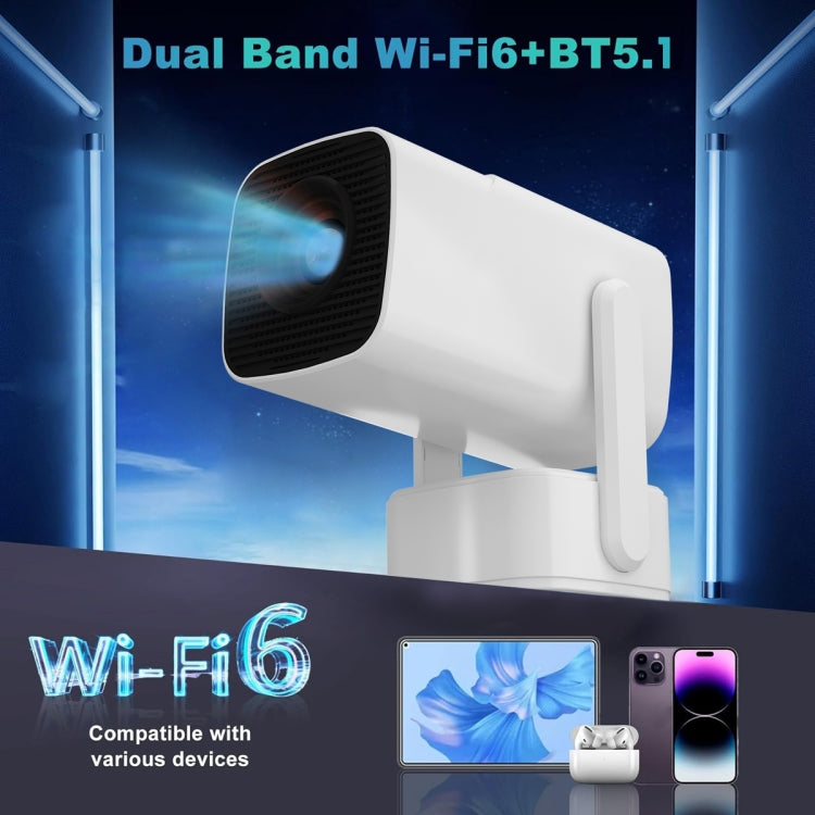 Y7S 720P Android 11 OS Portable Home WiFi Projector with Speaker, CPU:RK3326(US Plug) - Mini Projector by buy2fix | Online Shopping UK | buy2fix