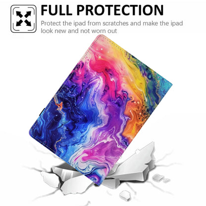 For Samsung Galaxy Tab A7 Lite Painted Pattern Leather Tablet Case(Marble) - Tab A7 Lite T220 / T225 by buy2fix | Online Shopping UK | buy2fix