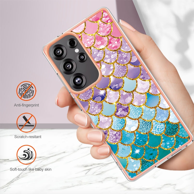 For Samsung Galaxy S25 Ultra 5G Electroplating IMD TPU Phone Case(Colorful Scales) - Galaxy S25 Ultra 5G Cases by buy2fix | Online Shopping UK | buy2fix