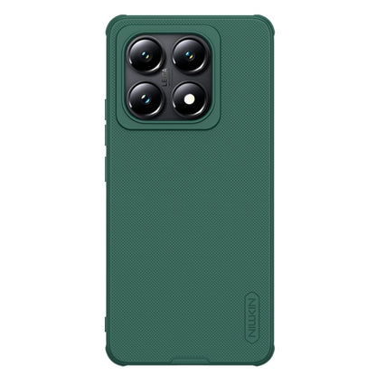 For Xiaomi 14T Pro NILLKIN Frosted Shield Pro PC + TPU Phone Case(Green) - 14T Pro Cases by NILLKIN | Online Shopping UK | buy2fix