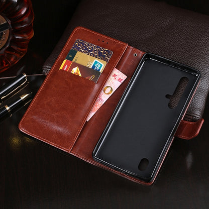 For Blackview BV9900 Pro idewei Crazy Horse Texture Horizontal Flip Leather Case with Holder & Card Slots & Wallet(Black) - More Brand by idewei | Online Shopping UK | buy2fix