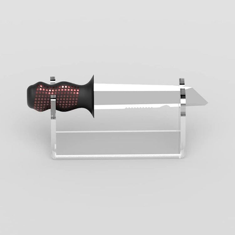 YX021-2 Acrylic Swiss Army Knife Display Knife Holder, Size: 16x4.5x5cm - Shelf & Hooks by buy2fix | Online Shopping UK | buy2fix