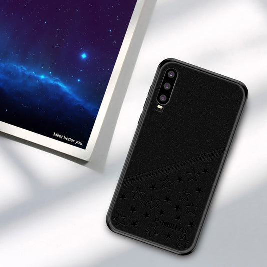 PINWUYO Full Coverage Waterproof Shockproof PC+TPU+PU Case for Huawei P30 (Black) - Huawei Cases by PINWUYO | Online Shopping UK | buy2fix