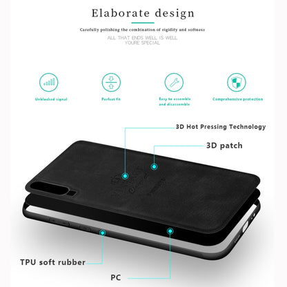 PINWUYO Shockproof Waterproof Full Coverage PC + TPU + Skin Protective Case for Huawei P30(Grey) - Huawei Cases by PINWUYO | Online Shopping UK | buy2fix