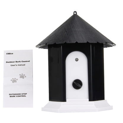 Remote Pet Dog Outdoor Bark Control Training House - Training Aids by buy2fix | Online Shopping UK | buy2fix