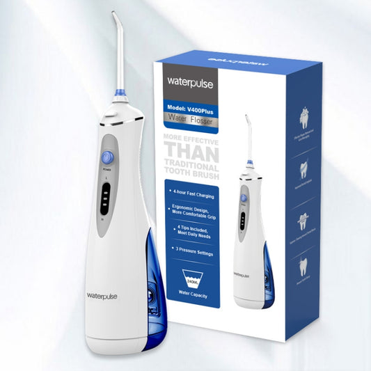 Waterpulse V400Plus Rechargeable USB Dental Cordless Oral Irrigator - Oral Irrigators by buy2fix | Online Shopping UK | buy2fix