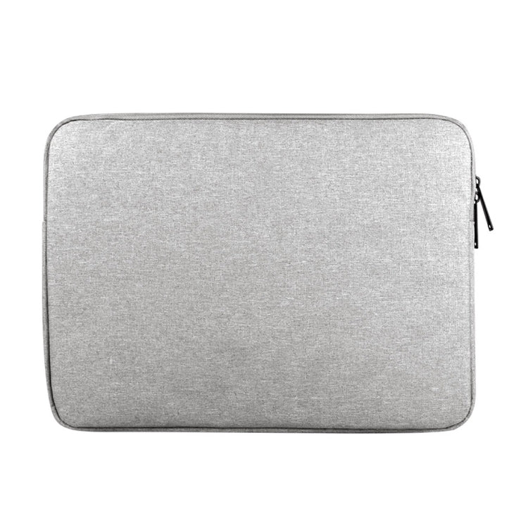 For 15.6 inch and Below Universal Wearable Oxford Cloth Soft Business Inner Package Laptop Tablet Bag(Grey) - 15.6 - 17 inch by buy2fix | Online Shopping UK | buy2fix